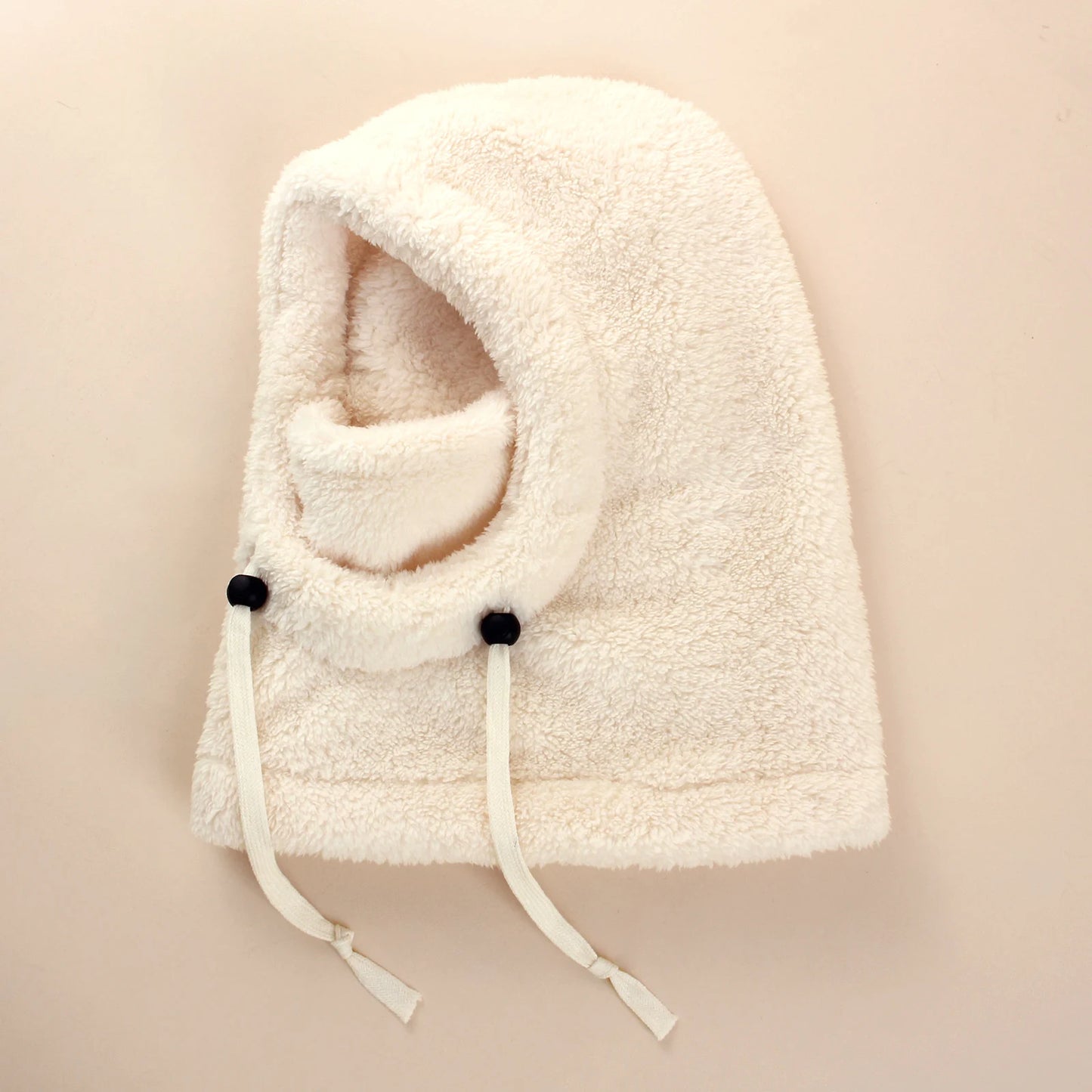 4-14Y Kids' Warm Ear-Protecting Neck Warmer Hat, Thickened Winter Ski Cycling Face Mask Windproof Beanie