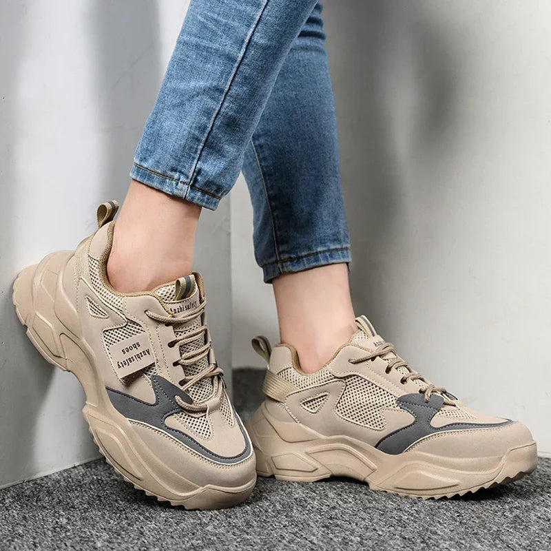 New Fashion 2024 Women's Safety Shoes Sneakers Women Anti-smash Anti-puncture Security Boots Protective Shoes Breathable