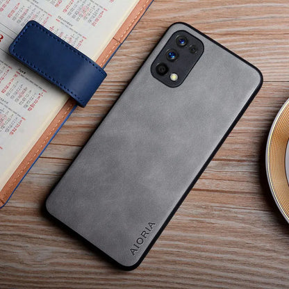 Leather Case for Realme 7 6 5 Pro 6S 5S 6i 5i smooth feel fingerprint proof cover