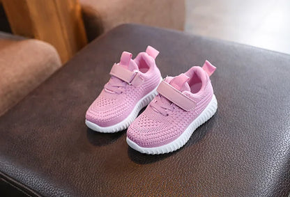 Spring Kid Shoes New Fashion Versatile Girl Sneakers Comfort Soft Sole Anti Slip Simple Boy Shoe Breathable Classic Casual Shoes