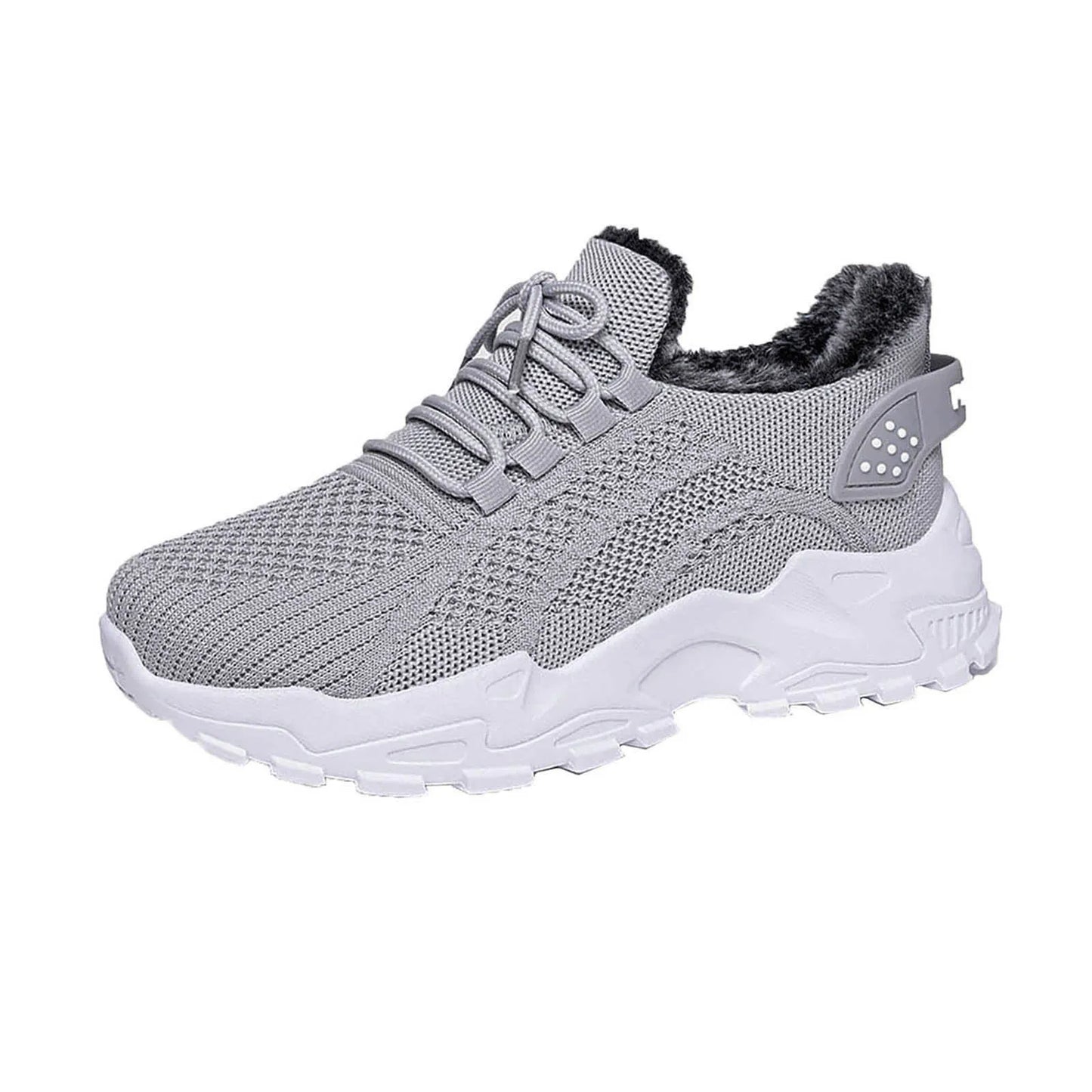 Sneakers Women's Winter Warm Sports Shoes Non Slip Soles Suitable for Cold Weather Outdoor Walking Sports Shoes Ladies Sneakers