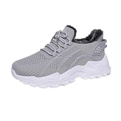 Sneakers Women's Winter Warm Sports Shoes Non Slip Soles Suitable for Cold Weather Outdoor Walking Sports Shoes Ladies Sneakers