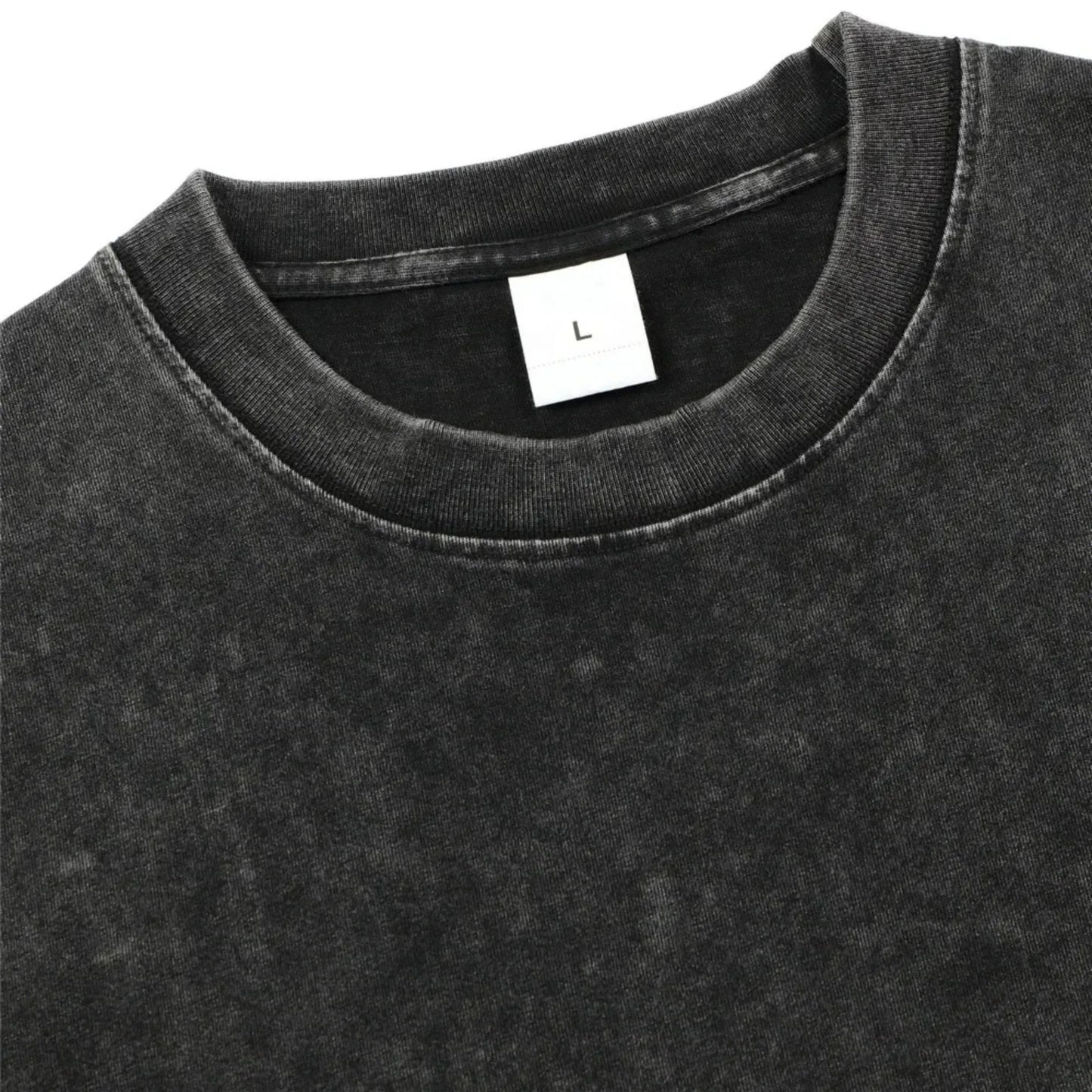 Henry Creel 001 Vecna Retro Washed Cotton Meme T-shirt Men Women Gothic Rock Oversized T Shirts Tops Streetwear Men Clothing
