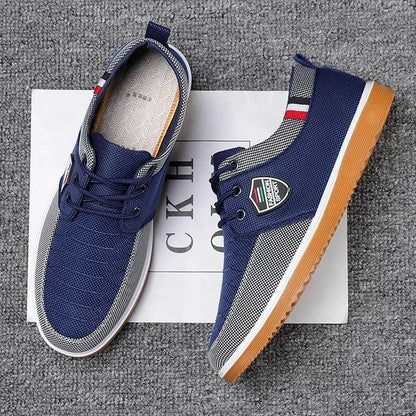 Men's Canvas Shoes, Soft Soled Driving Shoes, Men's Sports Shoes, Lightweight and Casual Men's Vulcanized Shoes, Large Size 47