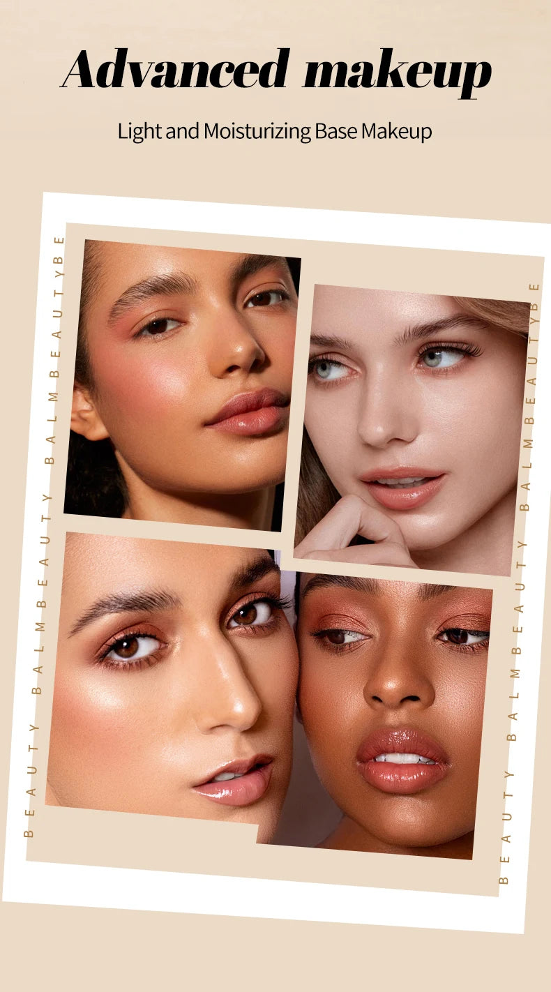 Bronze Foundation Stick Serum Boosted Skin Tint Silky Texture Moisturizing Coverage Concealer Base Even Skin Tone Makeup