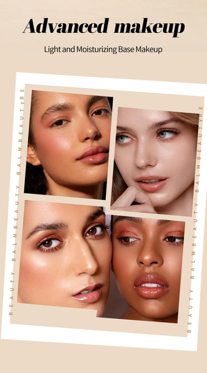 Bronze Foundation Stick Serum Boosted Skin Tint Silky Texture Moisturizing Coverage Concealer Base Even Skin Tone Makeup