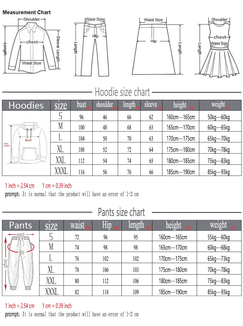 Men Sets Sweatshirts Solid Hooded Hoodies Pencil Pants Two Pieces Ankle Length Pant Pockets Elastic Waist Casual Winter