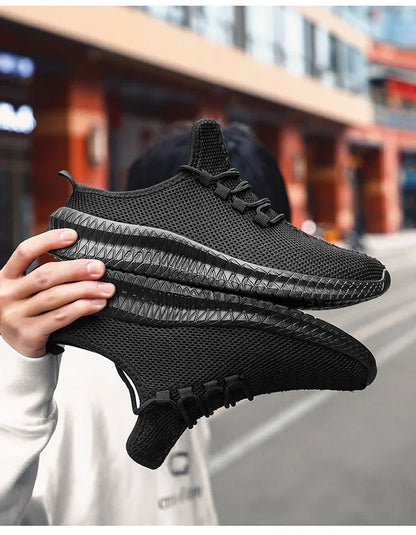 YRZL Men Casaul Slippers Lightweight Non Slip Breathable Mesh Shoes Half Slippers Outdoor Summer Loafers Lazy Shoe for Men