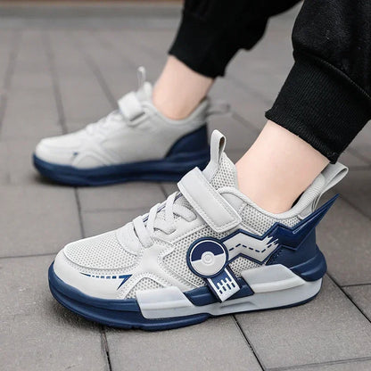 Kid Casual Sneakers  Pikachu Children Cartoon Sports Shoes  Boy Girl Student Running Shoe Breathable Lightweight Size EU28-39