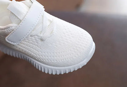 Spring Kid Shoes New Fashion Versatile Girl Sneakers Comfort Soft Sole Anti Slip Simple Boy Shoe Breathable Classic Casual Shoes