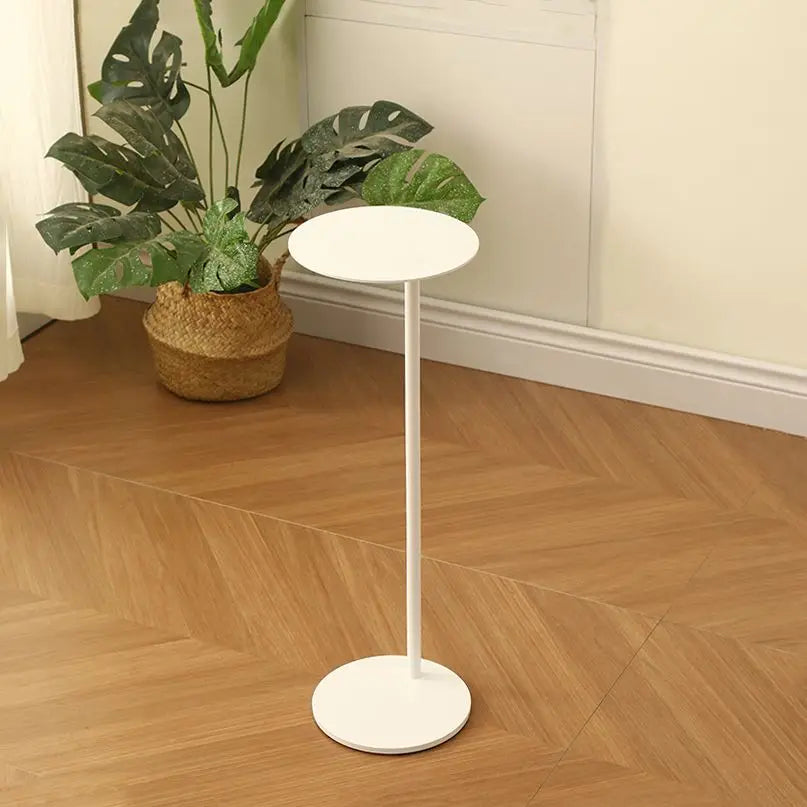 Nordic Style Side Table Scandinavian Coffee Small Round Sofa Living Room Accent Compact Furniture Apartments Minimalist Bedside