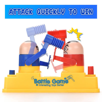 Children's Prank Decompression Funny Toys Two-person Head Fidgeting Game Parent-child Interactive Board Game Children Toy