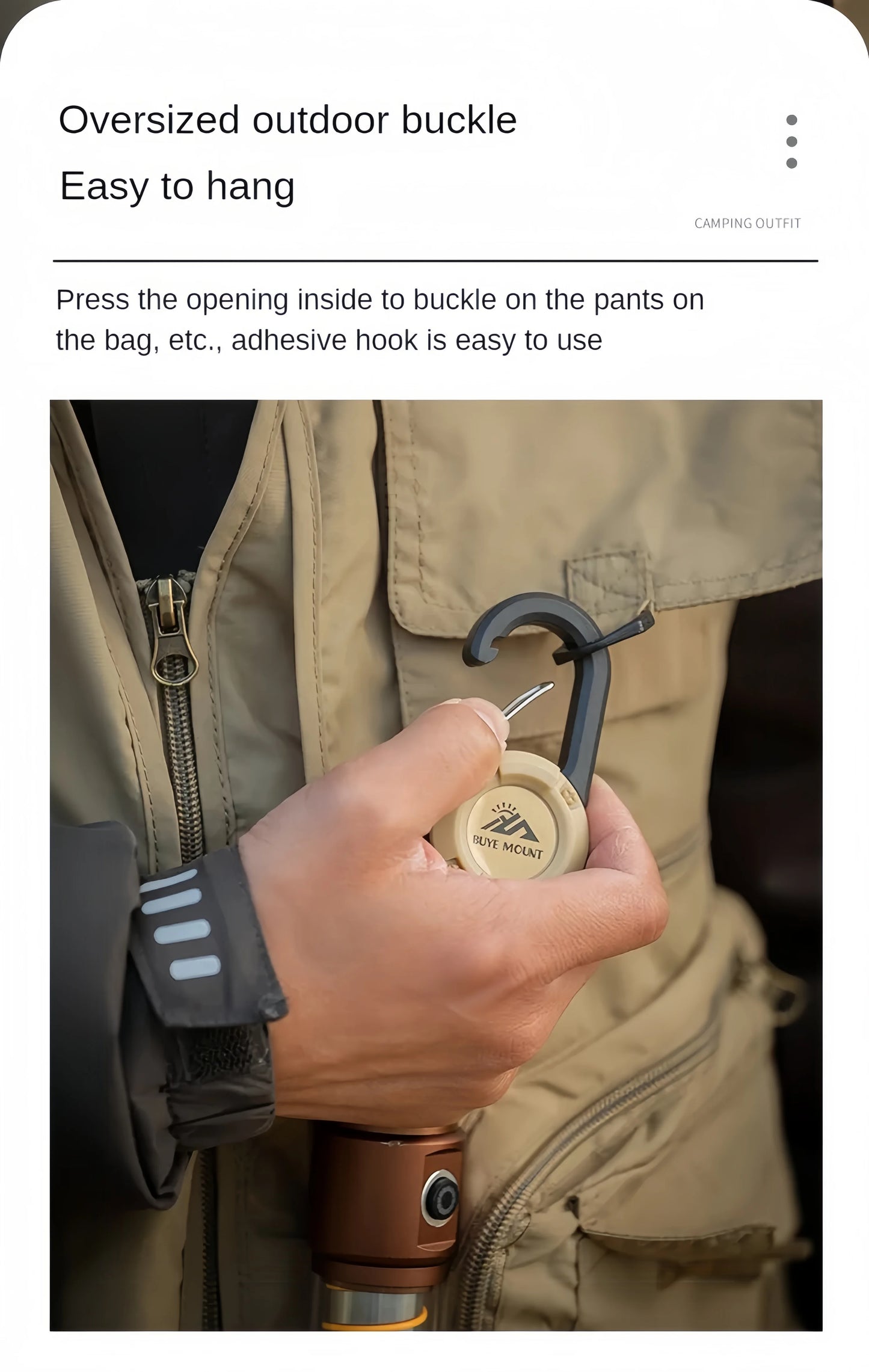 Portable Retractable Keychain with Steel Wire Rope,Outdoor Tactical Anti-Loss Buckle for Camping Gear & EDC Accessories