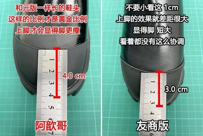 Women Motorcycle Boots Wedges Flat Shoes Woman Spring High Heel Platform Leather Combat Boots Lace Up Shoes Black Girls Platform