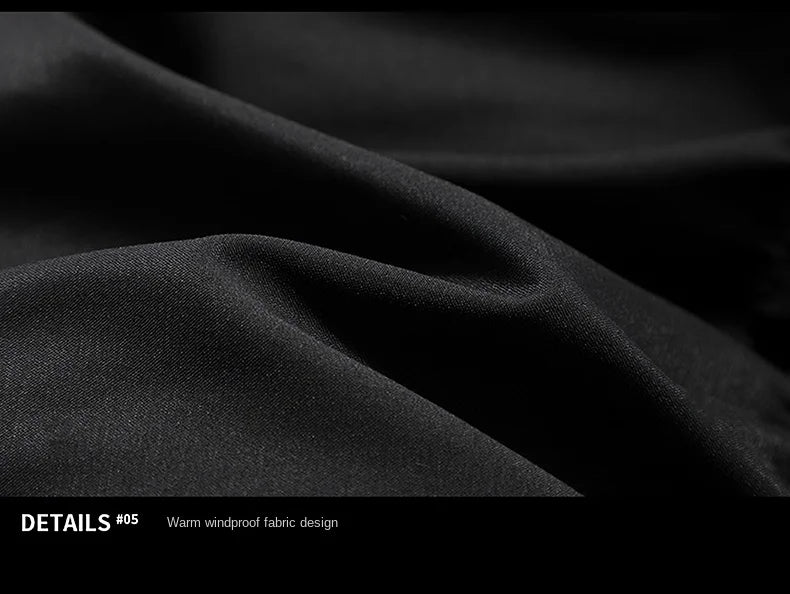 Cotton jacket men's winter thick medium long style men's decoration body trend business cotton jacket men's coat