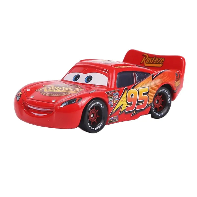 Cars Pixar Cars Lightning McQueen rhapsody matador bulldozer truck Mater harvester 1:55 Diecast Metal Car Model Toy