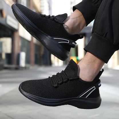 Men's Sneakers Man Casual Comfortable Non-slip Shoes Comfortable Breathable Running Shoe Wear-resistant Sport Shoes for Men