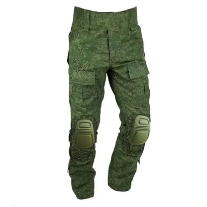 Men Tactical Suits Outdoor Paintball Clothing Uniform Shooting Combat Camouflage Shirts Cargo Knee Pads Pants