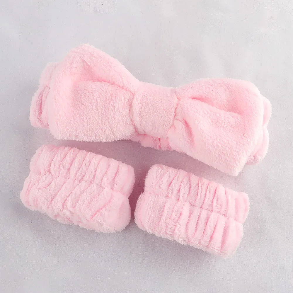 20/40Pcs Makeup Tools Kit Makeup Brushes & Headband Wristband Cleaning Tool Professional Eye Shadows Blush