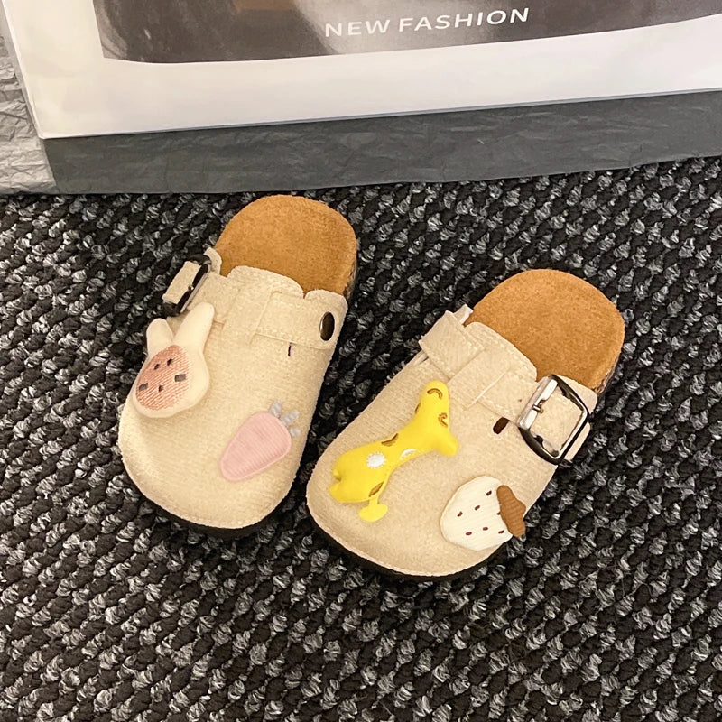 Kid's House Slippers 2025 New Cute Animal  Boy Child Slipper Non-slip Versatile Toddlers Girls Causal Flat Shoes Fashion Cartoon