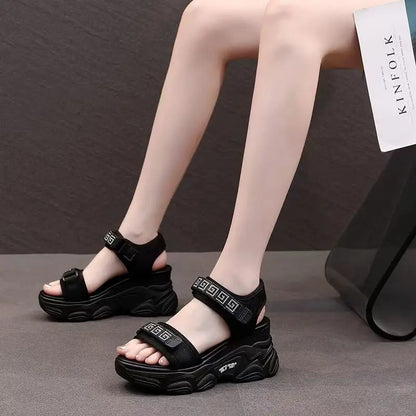 Platform Shoes Woman Sandal Roman Women Sports Sandals Fashion Sneakers Comfortable Wedge Luxury Designer Elegant Summer 2025