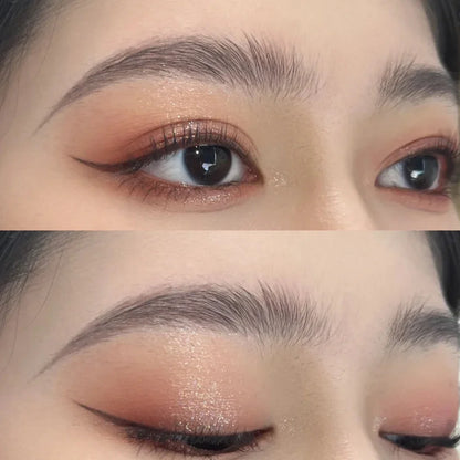 1PCS Ultra-fine Head Smooth Eyebrow Pencil Outline Shadow Lying Silkworm Eyeliner Waterproof Non-smudge Lasting Liquid Brow Pen