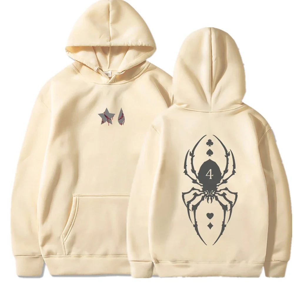 Japanese anime hunter x hunter hoodie suitable for both men and women Harajuku fashion casual hoodie