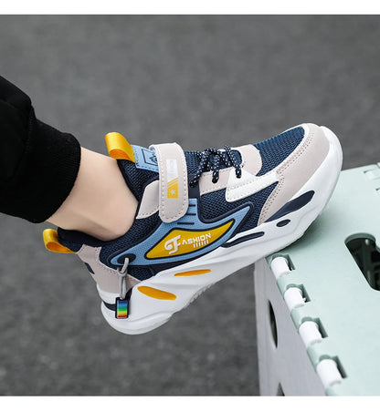 Kid Sneakers Walking Mesh Breathable Casual Shoes Sport Shoes For Boys Girl Lightweight Running Shoes