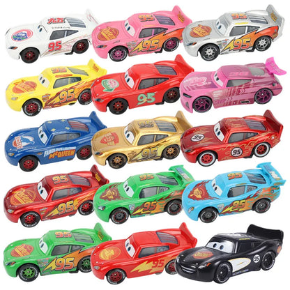 Cars Pixar Cars Lightning McQueen rhapsody matador bulldozer truck Mater harvester 1:55 Diecast Metal Car Model Toy