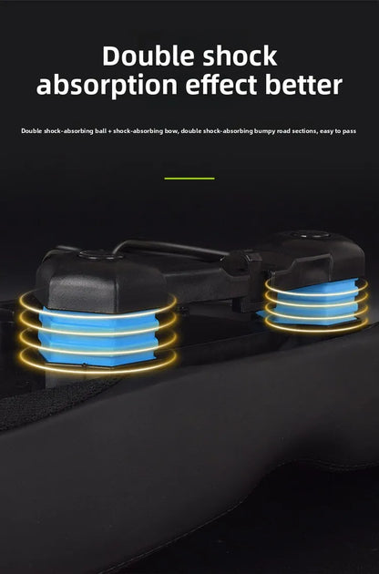 Noseless Bike Seat Cushion for Men Women Extra Padding Comfort Wide Bicycle Seat Oversized Comfortable Saddle for Peloton Bikes