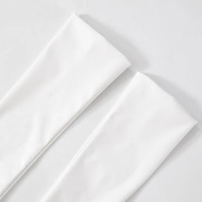 Talenza Women's Leather Vest Dress Sexy PU Leather Vest Short Dress Solid Gloves Pleated Sleeveless Street Y2k Party Club Dress