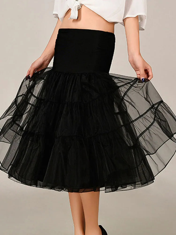 Women Vintage Dress Summer 50s 60s Retro Swing Rockabilly Vestidos Elegant Black Polka Dot Office Party Dress