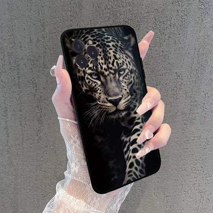 Wolf Lion Tiger Animal Phone Case For iPhone 15 14 11 12 13 Mini Pro XS Max Cover 7 8 Plus X XR Funda Shell