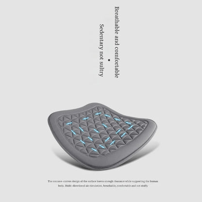 3D Suspended  Car Seat Cushion with Embossed Pattern,Separate Bottom Seat Cushion and Back Cushion Fit for Most Cars