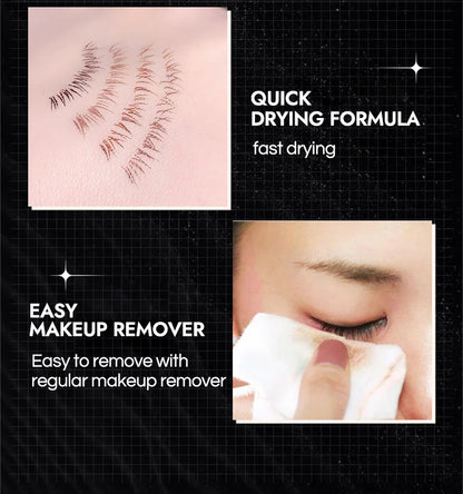 GEGE BEAR Precision Tip Fast Driving Quick Draw Liquid Eyeliner Pen Daily Use Waterproof Smudge Proof Long Last Eyeliner Pencil