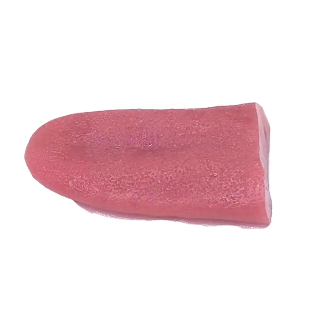 3PCS Funny Whole Fake Simulation Magic Realistic Fake Tongue Rubber Tongue Decompression Toy Halloween Vulgar Joke Prank Gift