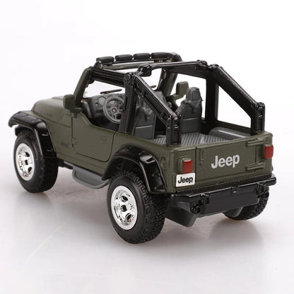 Maisto 1:43 Wrangler robicon/TankMilitary models Alloy Model Car