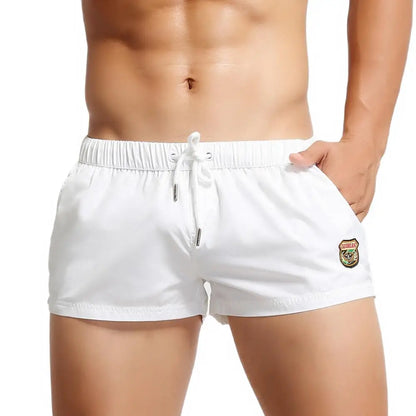 SEOBEAN Men's Quick Dry Swimwear Beach Shorts Summer Surf Fitness Board Trunks Gym Short Pants Male Clothing