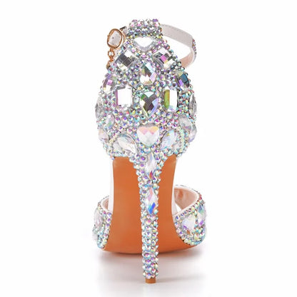 New 11cm Fish Mouth High Heel Sandals with Shallow Mouth and Large Heel Sandals Platform Strap