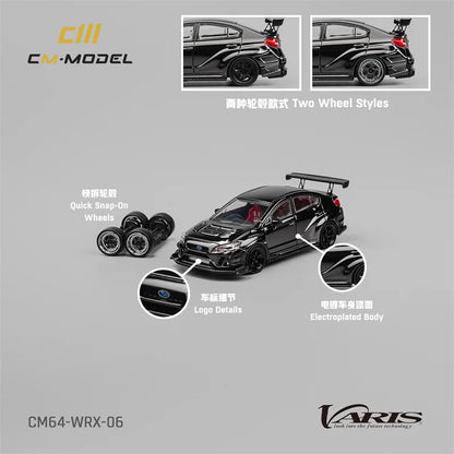 CM MODEL 1:64 S1000RR WRX STI RS7 sportback Jesko Codalunga SolusGT 765LT ER34 LBWK GT35RR Zonda Imola Model Car