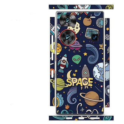 3M Colorful Sticker for Nubia Z50 Ultra 5G Back Screen Protector Hing Side Skin Protective Film Z60 ultra