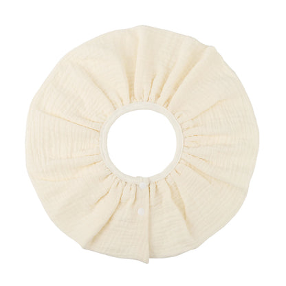 INSULAR 4 Layer Gauze Baby Bibs 100% Cotton Floral Burp Cloths Newborn Skin-friendly Absorbent Infant Towel Breathable 0-1Y