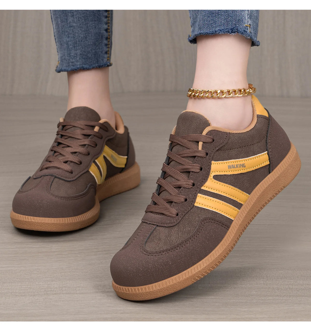 Women Shoes 2026 Spring New Fashion Casual Shoes Women Outdoor Walking Shoes Sneakers Lace-Up Women Comfortable zapatos de mujer