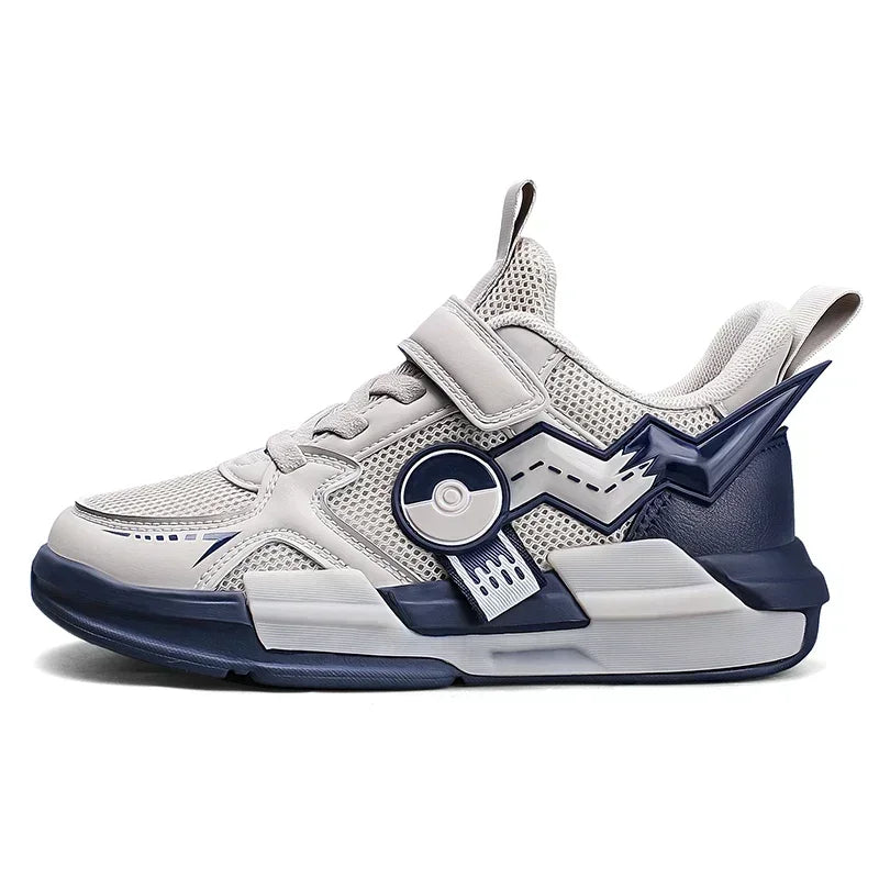 Kid Casual Sneakers  Pikachu Children Cartoon Sports Shoes  Boy Girl Student Running Shoe Breathable Lightweight Size EU28-39