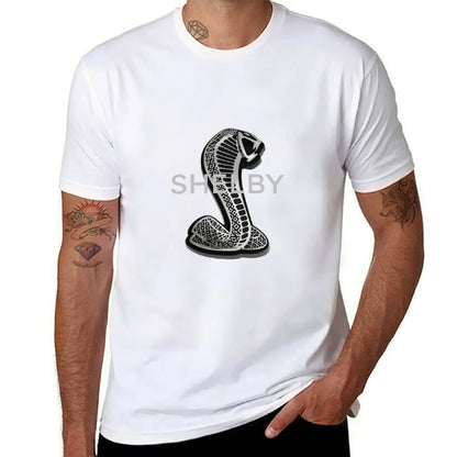SHELBY COBRA LOGO T-SHIRTS MUG SHELBY GT 500 350 T-Shirt t shirt man casual t shirt man plain T-Shirt
