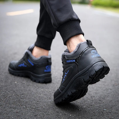 Men Winter Boots Shoes Warm Fashion Sneakers 2025 Winter Outdoor High Quality Casual Shoes Men Botas De Hombre Men Snow Boots
