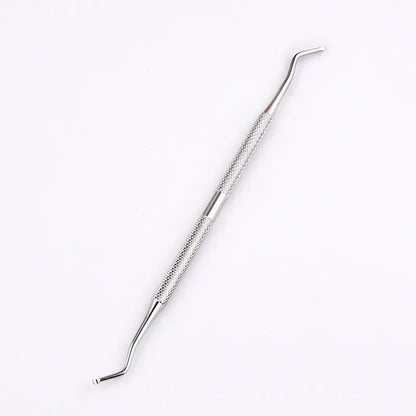 Stainless Steel Double-Headed Nail Picker Ingrown Nail Manicure Picking The Nail Groove Cleaning The Toenail Gap Dirt Tool Uñas