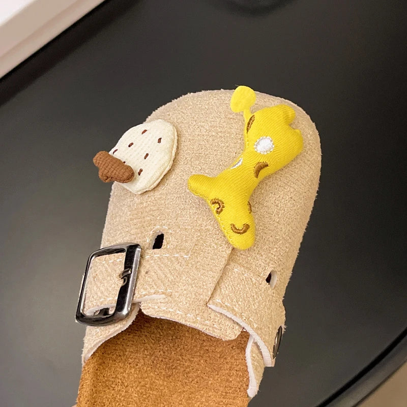 Kid's House Slippers 2025 New Cute Animal  Boy Child Slipper Non-slip Versatile Toddlers Girls Causal Flat Shoes Fashion Cartoon