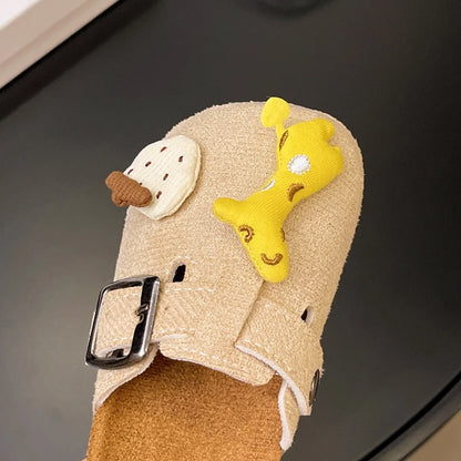 Kid's House Slippers 2025 New Cute Animal  Boy Child Slipper Non-slip Versatile Toddlers Girls Causal Flat Shoes Fashion Cartoon