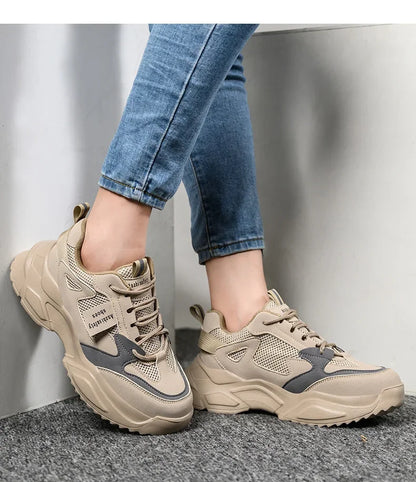 New Fashion 2024 Women's Safety Shoes Sneakers Women Anti-smash Anti-puncture Security Boots Protective Shoes Breathable
